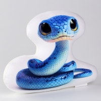 Новый год! Антистресс игрушка «Змея» синяя Новый год! Антистресс игрушка «Змея» синяя