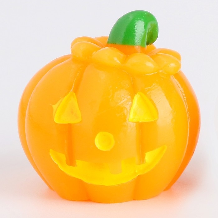 Миниатюра кукольная &laquo;Страшная тыква&raquo;, набор 2 шт., размер 1 шт. &mdash; 2 &times; 2,2 &times; 2 см