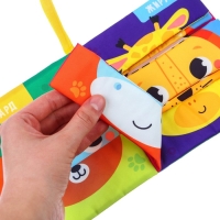 Книжка-шуршалка «Зверята» Книжка-шуршалка «Зверята»