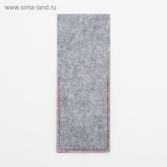 Новый год. Конверт для столовых предметов New year 8,5х22 см, 100% п/э, фетр