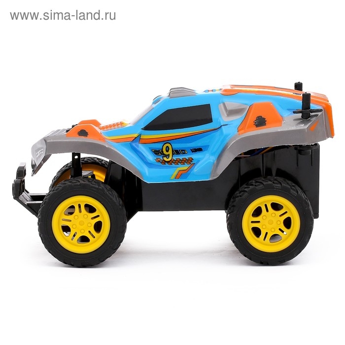 Джип радиоуправляемый &laquo;Горный король&raquo;, работает от батареек, цвета МИКС