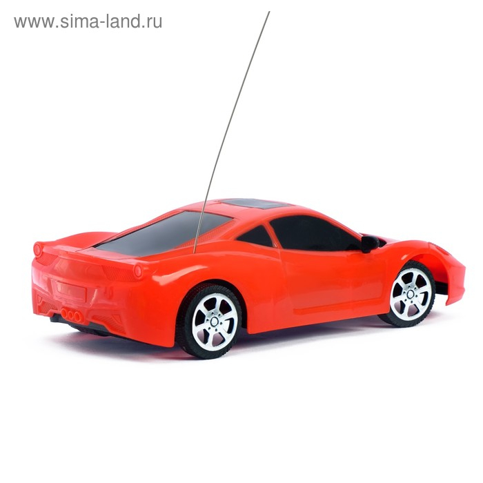 Машина радиоуправляемая &laquo;Купе&raquo;, работает от батареек, цвет красный