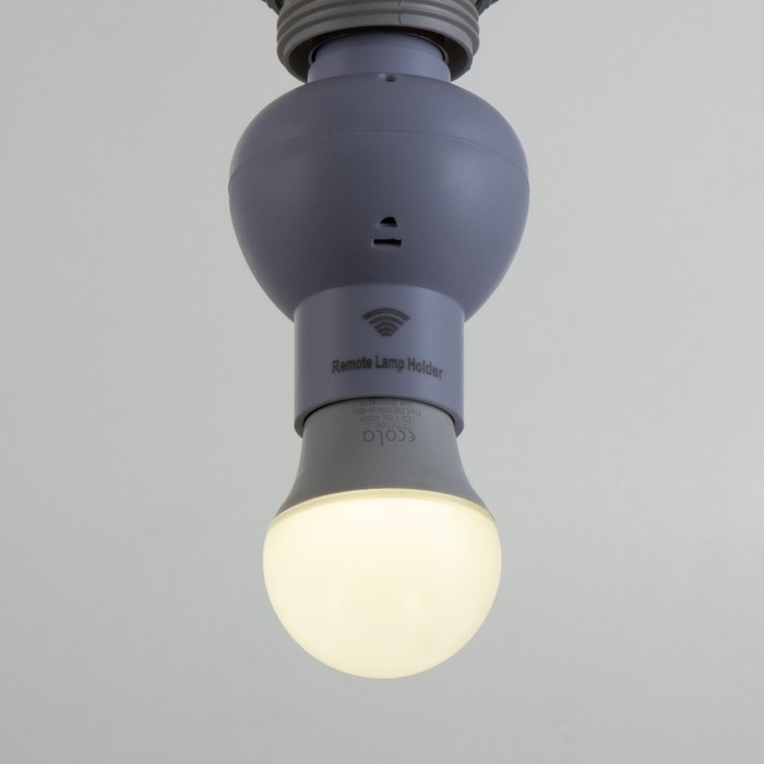 Переходник с ПДУ Переходник с ПДУ "Некст" Е27/(Е27+Е14) 15Вт белый 6х6х10см