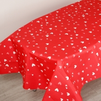 Скатерть &laquo;Сердечки&raquo;, 120х180 см