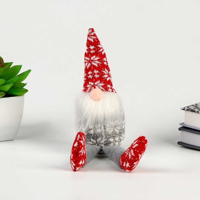 Новый год! Мягкая игрушка &laquo;Гномик&raquo;, цвет МИКС