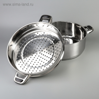 Мантоварка «Алтын», 7 л, d=30 см, 3 секции, капсульное дно, индукция Мантоварка «Алтын», 7 л, d=30 см, 3 секции, капсульное дно, индукция