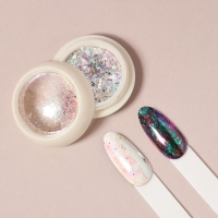 Втирка для ногтей, с аппликатором, цвет северное сияние Втирка для ногтей, с аппликатором, цвет северное сияние