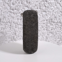 Пемза для педикюра, с подвесом, 11 &times; 7 см, в коробке, цвет чёрный