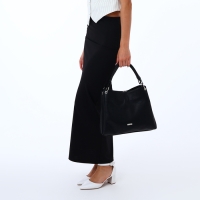 Сумка женская на молнии, цвет чёрный Сумка женская на молнии, цвет чёрный