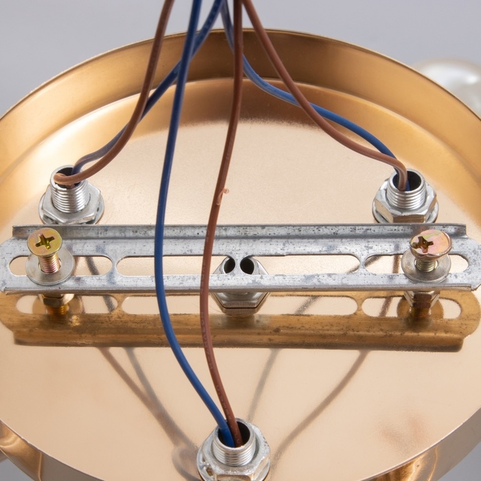 Люстра "Вивиан" бп 3х40Вт Е27 Золото МОДЕЛЬ: 2612358