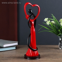 Сувенир полистоун "Страстные объятия" красно-чёрная 32,5х10х10,5 см Сувенир полистоун "Страстные объятия" красно-чёрная 32,5х10х10,5 см