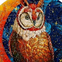 Пазлы фигурные &laquo;&lrm;Сказочная сова&raquo;&lrm;, 139 деталей