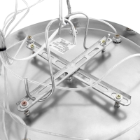 Светильник "Жаннетт" 9х3Вт G4 Хром 30х30х180см