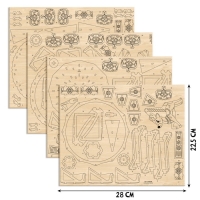Набор для творчества &laquo;Новогодний ночник. Карусель&raquo;