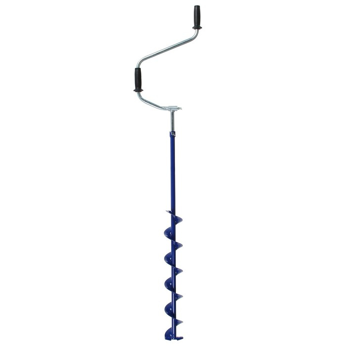 Ледобур "Патриот", телескопический, 100 мм, лезвие, чехол, молоточек, набор