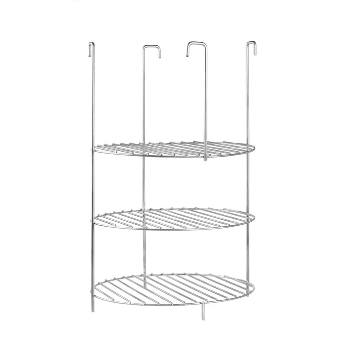 Решетка 3-х ярусная на крестовину тандыра, d-29, см h-44 см, расстояние между ярусами 12 см