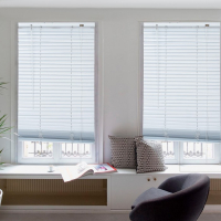 Жалюзи горизонтальные 80&times;160 см, цвет белый