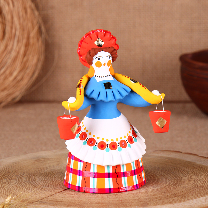 Дымковская игрушка Дымковская игрушка "Барыня-водоноска"