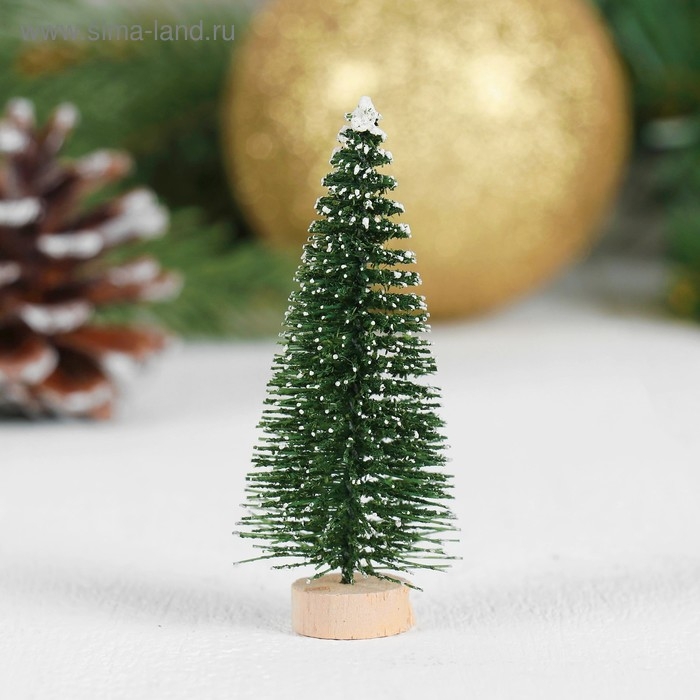 Миниатюра кукольная &laquo;Ёлочка&raquo;, набор 4 шт., размер 1 шт: 6,5 &times; 3 см