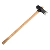 Колун-кувалда кованый ТУНДРА ПРОФИ, обратный всад, рукоятка из бука, с защитой, 3.6 кг Колун-кувалда кованый ТУНДРА ПРОФИ, обратный всад, рукоятка из бука, с защитой, 3.6 кг