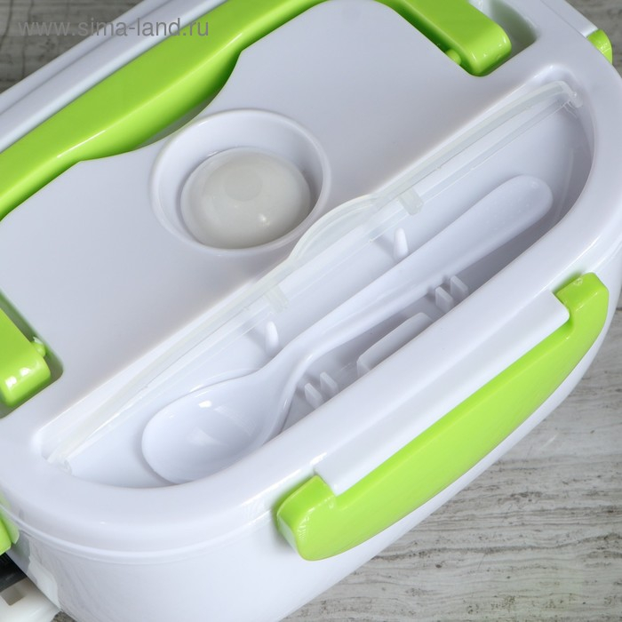 Контейнер для пищи с подогревом, 12 В, 1.5 л, 40 Вт, микс Контейнер для пищи с подогревом, 12 В, 1.5 л, 40 Вт, микс