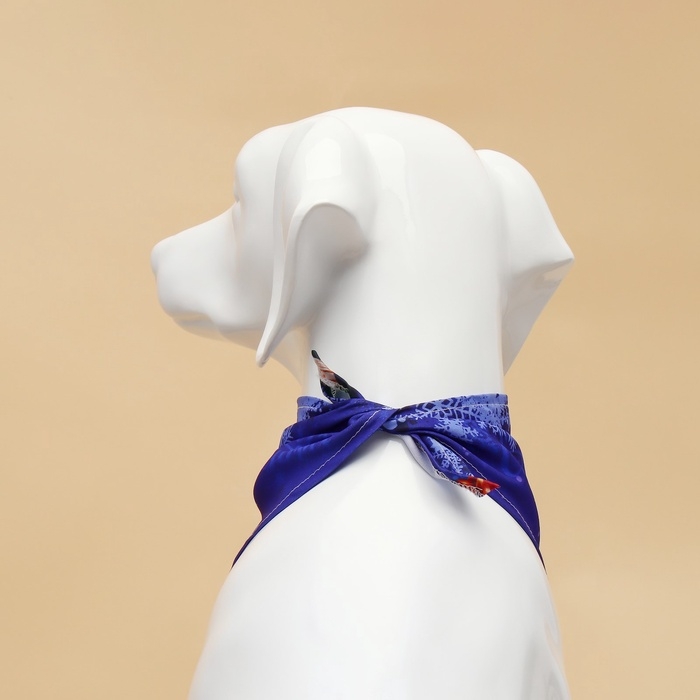 Новый год. Бандана для животных Новый год. Бандана для животных "Новогодняя", размер L (ОШ до 62 см)