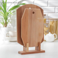 Нaбор досок разделочных из букa Премиум, 2 шт: 24,5&times;35 см, 19&times;30,5 см, мaссив букa