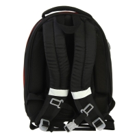 Рюкзак каркасный школьный, 39 х 28 х 18 см, + мешок для обуви, Calligrata П "Крутой дино", зелёный