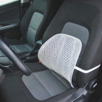 Ортопедическая спинка на сиденье Torso 38&times;39 см, серый