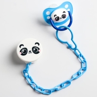 Держатель для соски - пустышки &laquo;Панда&raquo;, на цепочке