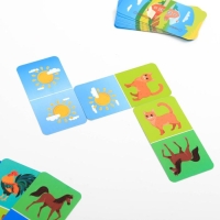 Настольная игра &laquo;Домино. Обитатели фермы&raquo;, 28 карт, 3+