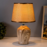 Лампа настольная 16406/1 E14 40Вт светлое дерево 20х20х32 см RISALUX Лампа настольная 16406/1 E14 40Вт светлое дерево 20х20х32 см RISALUX