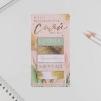 Подарочный набор &laquo;С 8 марта&raquo; планинг 50 листов, стикеры-закладки и ручка