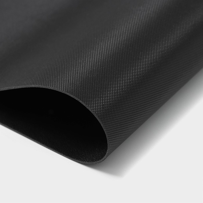 Салфетка сервировочная на стол «Тэм», 30×44 см, цвет чёрный Салфетка сервировочная на стол «Тэм», 30×44 см, цвет чёрный