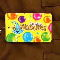 Карнавальный костюм военного: платье с длинными рукавами, пилотка, ремень, габардин, п/э, размер 30, 110-116 см Карнавальный костюм военного: платье с длинными рукавами, пилотка, ремень, габардин, п/э, размер 30, 110-116 см