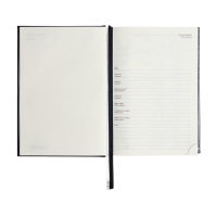 Ежедневник недатированный A5, 176 листов, deVENTE.Symbol, твёрдая обложка из искусственной кожи с поролоном, золотой срез, блок 70 г/м2, синий