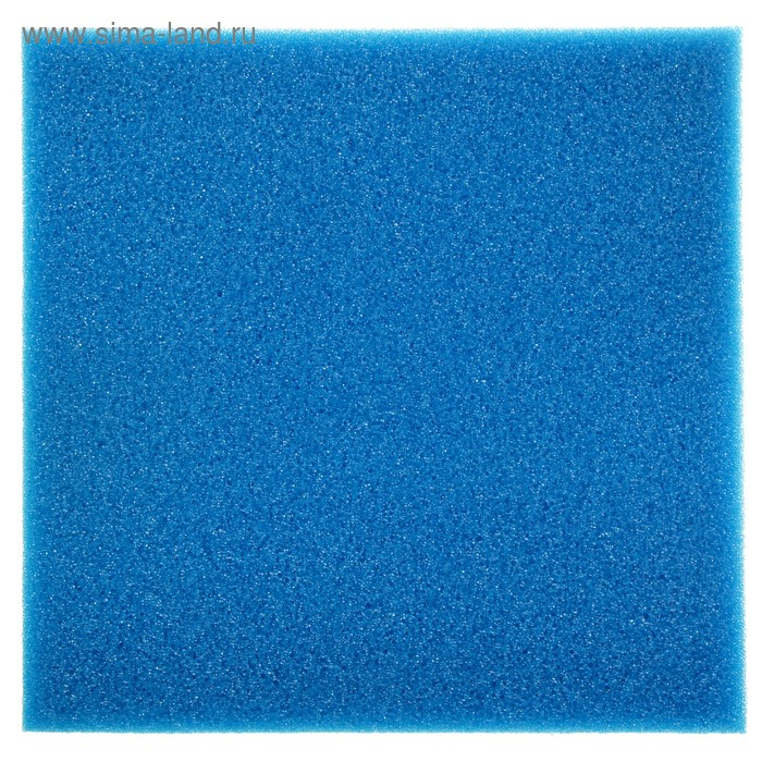 Губка прямоугольная, крупнопористая, лист 50 х 50 х 10 см, синий Губка прямоугольная, крупнопористая, лист 50 х 50 х 10 см, синий