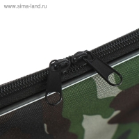 Папка для чертежей и рисунков А3, 470 х 350 х 20 мм, с ручками, текстильная, Calligrata Стандарт, Милитари, плотноть 600D