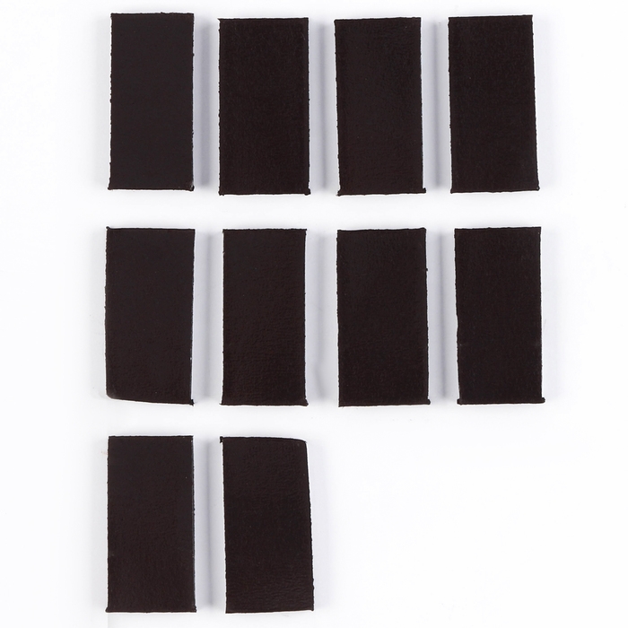 Магнит на клеевой основе &laquo;Прямоугольник&raquo;, 2 х 1 см, 10 шт.