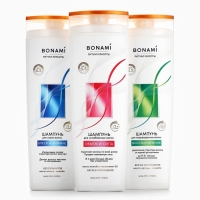 Шампунь для повреждённых волос с маслом арганы и жожоба, восстановление, 400 мл, BONAMI