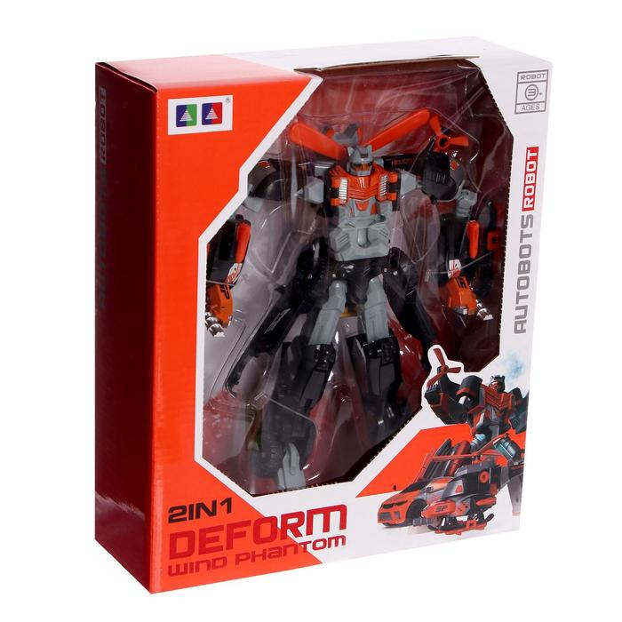 Робот &laquo;Шторм&raquo;, трансформируется, 2 собираются в 1 робота