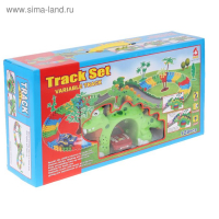 Автотрек-конструктор «Дино парк», МИКС Автотрек-конструктор «Дино парк», МИКС