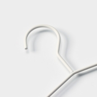 Плечики - вешалка для брюк и юбок LaDо́m Laconique, 36,5&times;31&times;1,1 см, многоуровневая, цвет белый