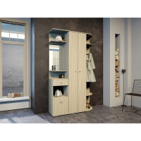 Прихожая ВИЗА Ясень Шимо светлый 1210х2032х354