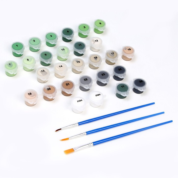 Картина по номерам на холсте с подрамником &laquo;Панды. Мама и малыш&raquo;, 40 х 50 см