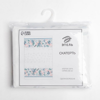 Скатерть "Этель" Christmas flowers 149х250см c ГМВО, 100%хл, 190 г/м2
