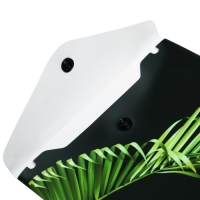 Папка-конверт на кнопке А6, 140 х 170 мм, 180 мкм, вертикальный, deVENTE Tropicana, тиснение фольгой, МИКС х 4 цвета, картонная коробка