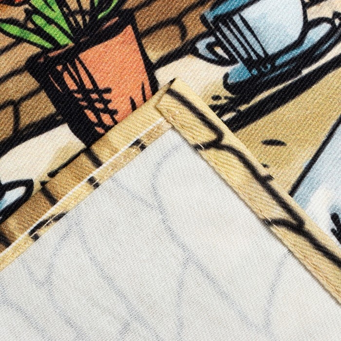 Полотенце &laquo;Этель: Италия&raquo; 40х73 см, 100% хлопок, саржа 190 гр/м&sup2;