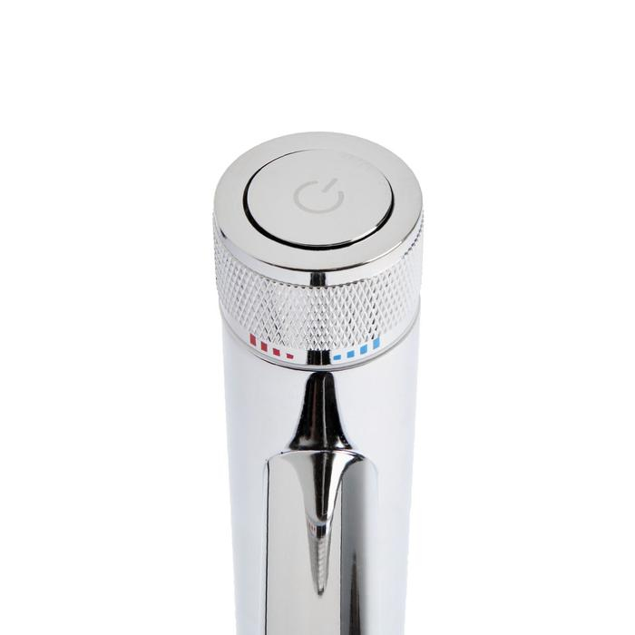 Смеситель для раковины Accoona A90121, нажимной, латунь, картридж 35 мм, хром Смеситель для раковины Accoona A90121, нажимной, латунь, картридж 35 мм, хром