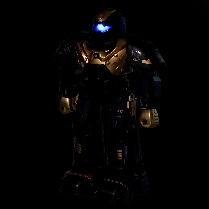 Радиоуправляемый робот &laquo;Герой&raquo;, звуковые и световые эффекты, цвет золотой